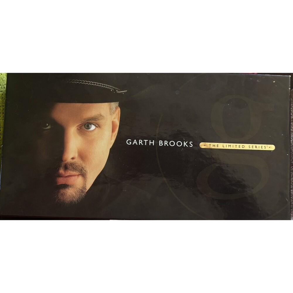 GARTH BROOKS DOUBLE LIVE LIMITED SERIES 5CD BOXED SET MUSIC & COMMEMORATIVE BOOK